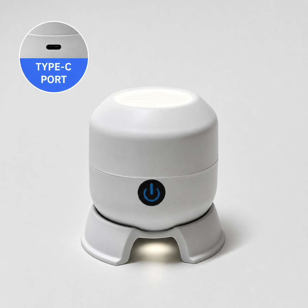 Ocean Wave LED Projector Light Rotating Night Light Bedroom Ceiling Mood Lamp