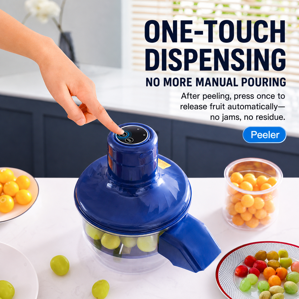 Electric Grape Peeler Machine Automatic Garlic Cherry Tomato Skin Remover