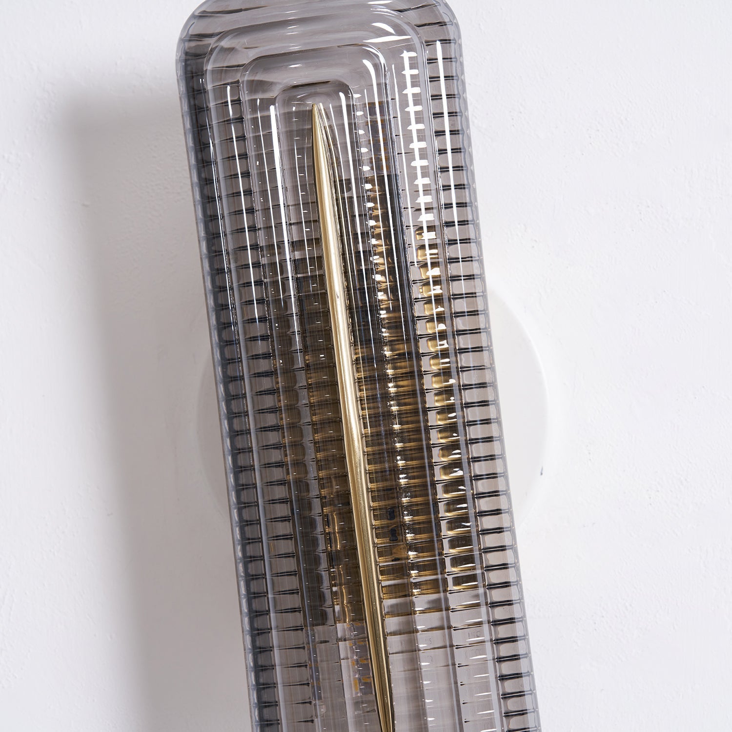 Luxury Wall Lights with Textured Glass Design