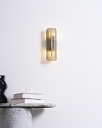 Luxury Wall Lights with Textured Glass Design