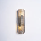 Luxury Wall Lights with Textured Glass Design