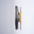 Luxury Wall Lights with Textured Glass Design
