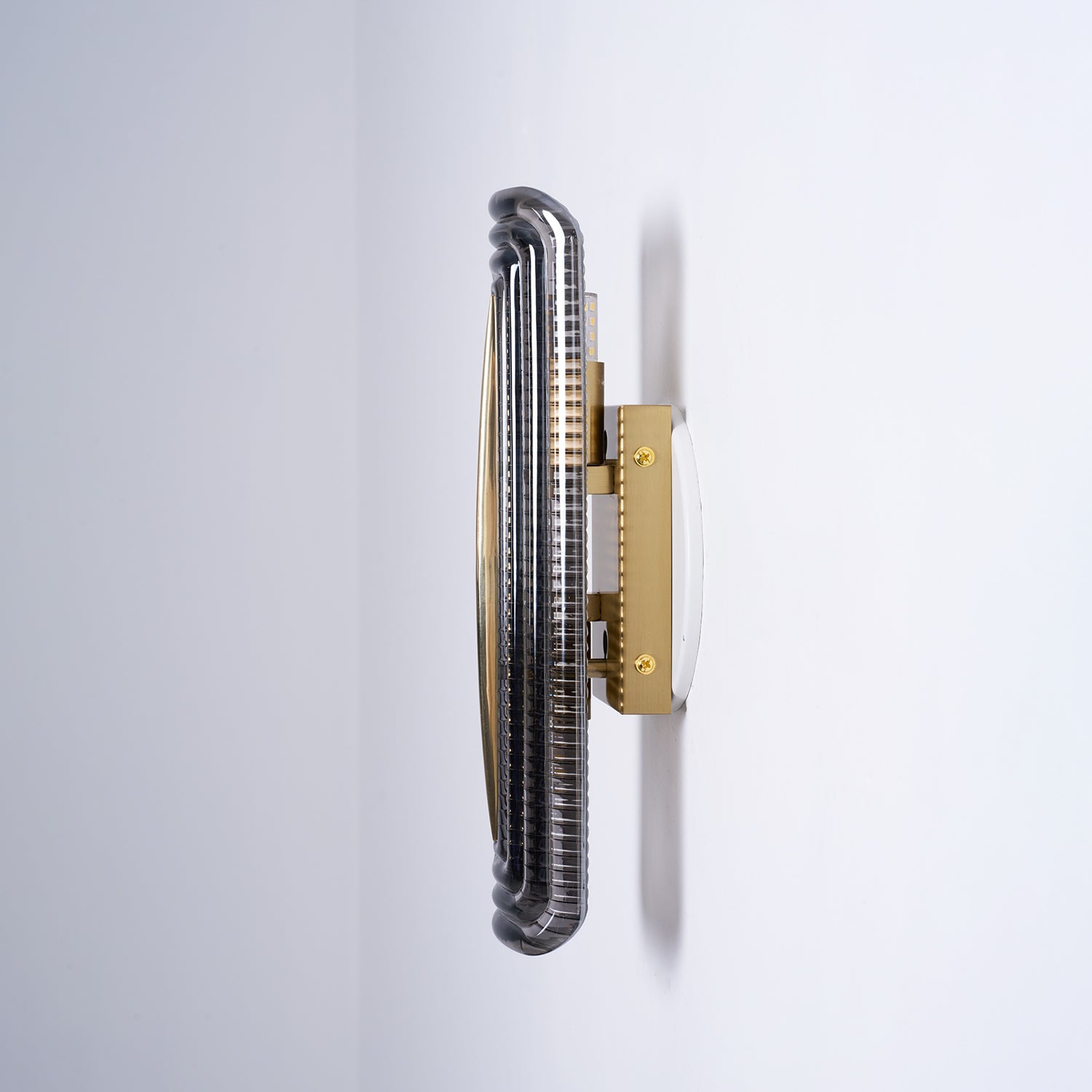 Luxury Wall Lights with Textured Glass Design