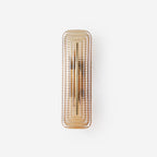 Luxury Wall Lights with Textured Glass Design