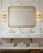Luxury Wall Lights with Textured Glass Design