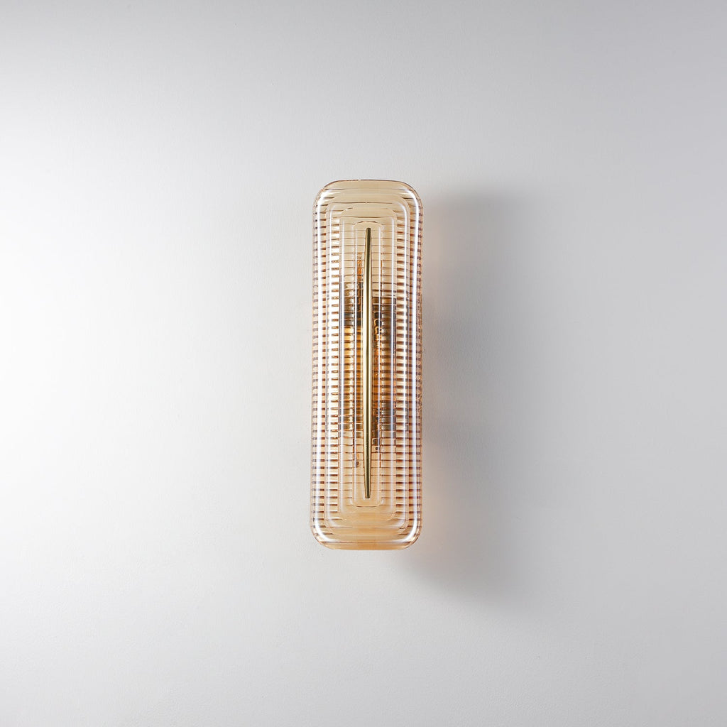 Luxury Wall Lights with Textured Glass Design