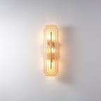 Luxury Wall Lights with Textured Glass Design