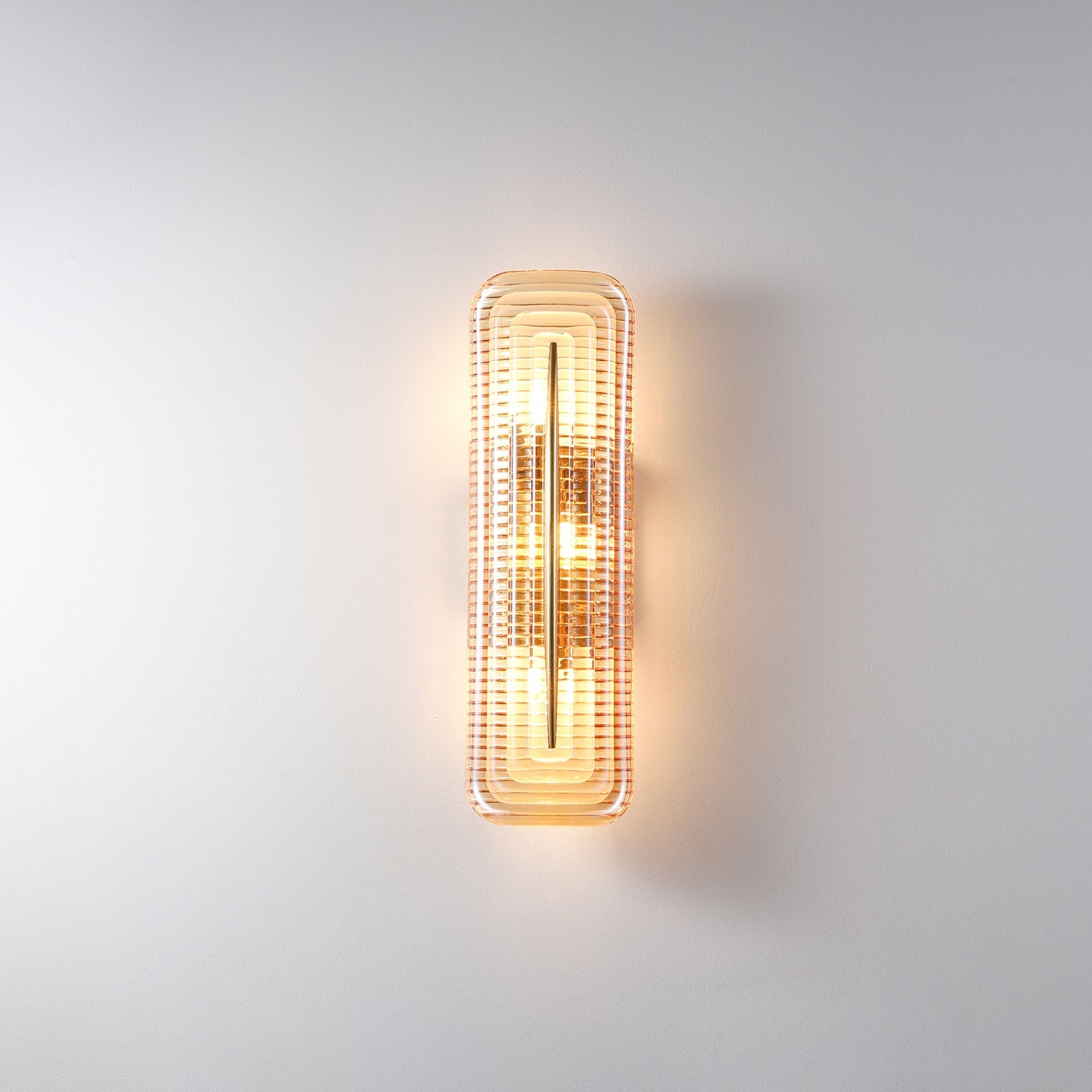 Luxury Wall Lights with Textured Glass Design