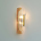 Luxury Wall Lights with Textured Glass Design