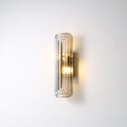 Luxury Wall Lights with Textured Glass Design