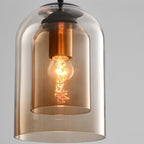 GlasLume: Mid-Century Pendelleuchte mit Doppelglas – Designer Hängelampe für Esszimmer & Wohnzimmer - Image 8
