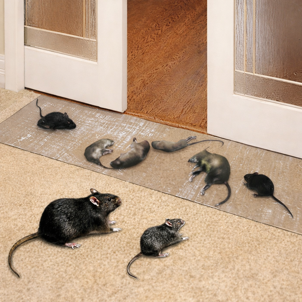 Glue Traps Sticky Mouse Rat Pest Control Boards Indoor Home - Image 7