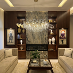 Branch Style Crystal Ceiling Light Decorative Indoor Lighting Fixture