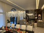 Branch Style Crystal Ceiling Light Decorative Indoor Lighting Fixture