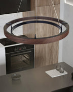 Modern Dual Ring LED Chandelier for Indoor Ceiling Lighting