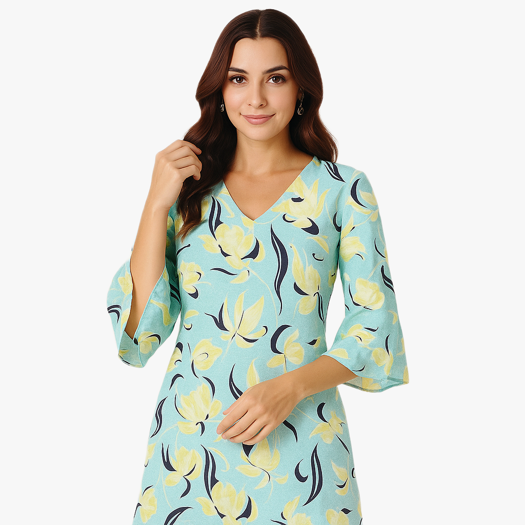 Tropical Summer Dress for Women Stylish Comfort
