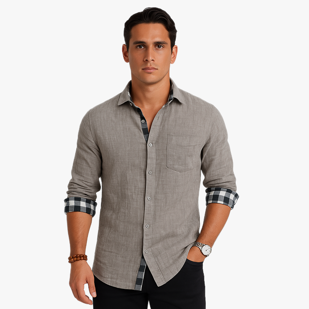 Stylish Casual Men's Dress Shirt for All Occasions
