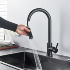 Touch Control Kitchen Tap Pull-Out Spout for Easy Use