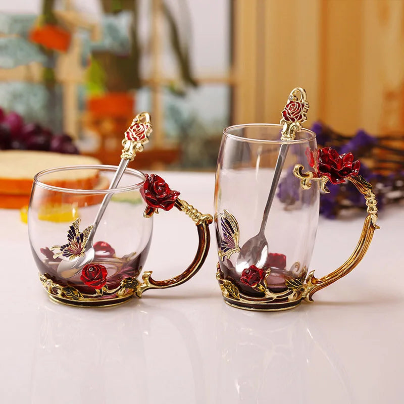Mother’s Day Transparent Mug Set Delightful Gift for Her