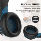 Surround Sound Gaming Headphones with Noise‑Isolating Mic