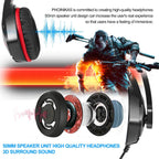 Surround Sound Gaming Headphones with Noise‑Isolating Mic