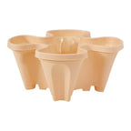 Vertical Stackable Plant Pots with Wheels