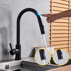 Touch Control Kitchen Tap Pull-Out Spout for Easy Use