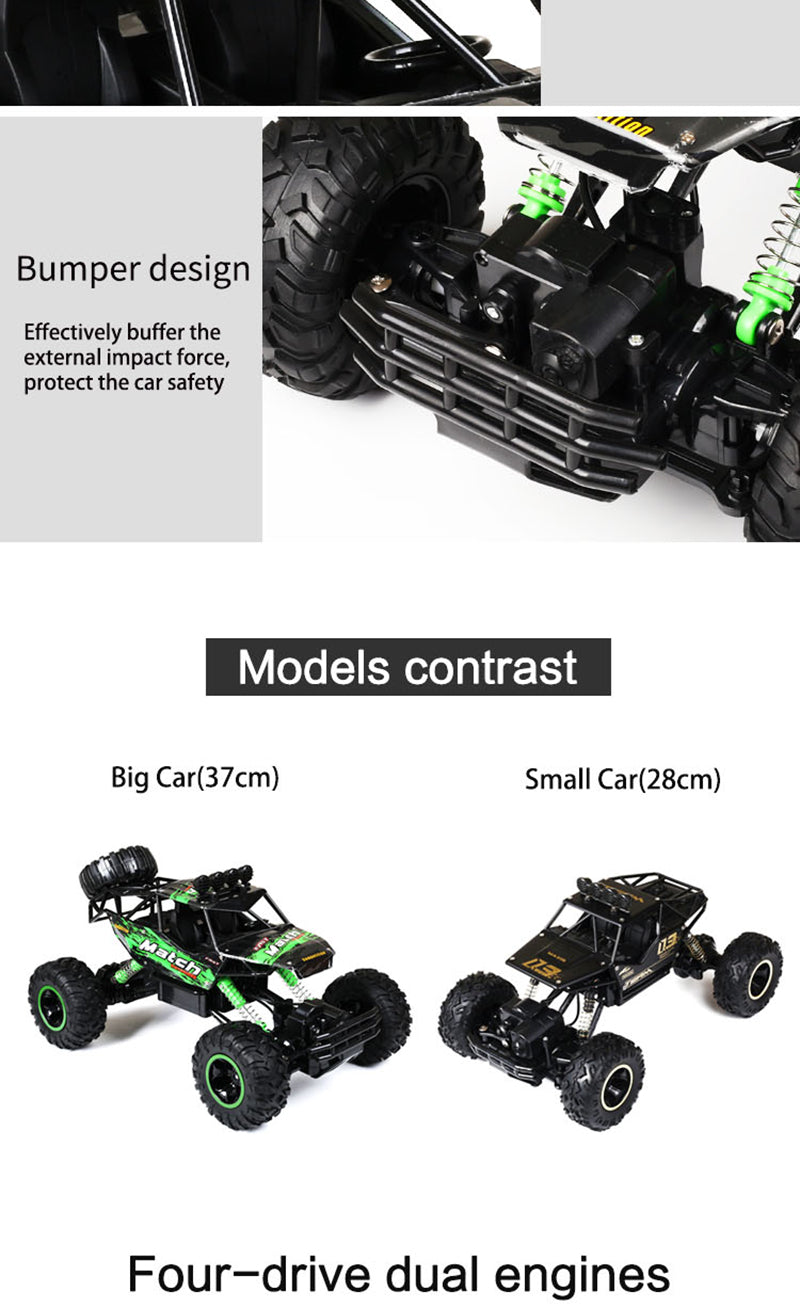 Durable RC Monster Truck with Shockproof Suspension