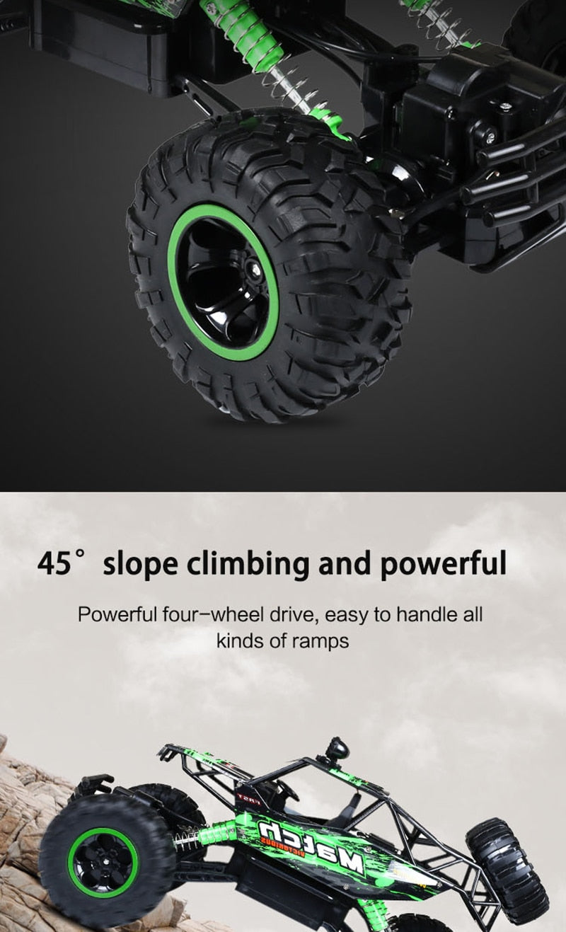 Durable RC Monster Truck with Shockproof Suspension