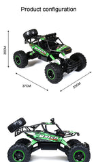 Durable RC Monster Truck with Shockproof Suspension
