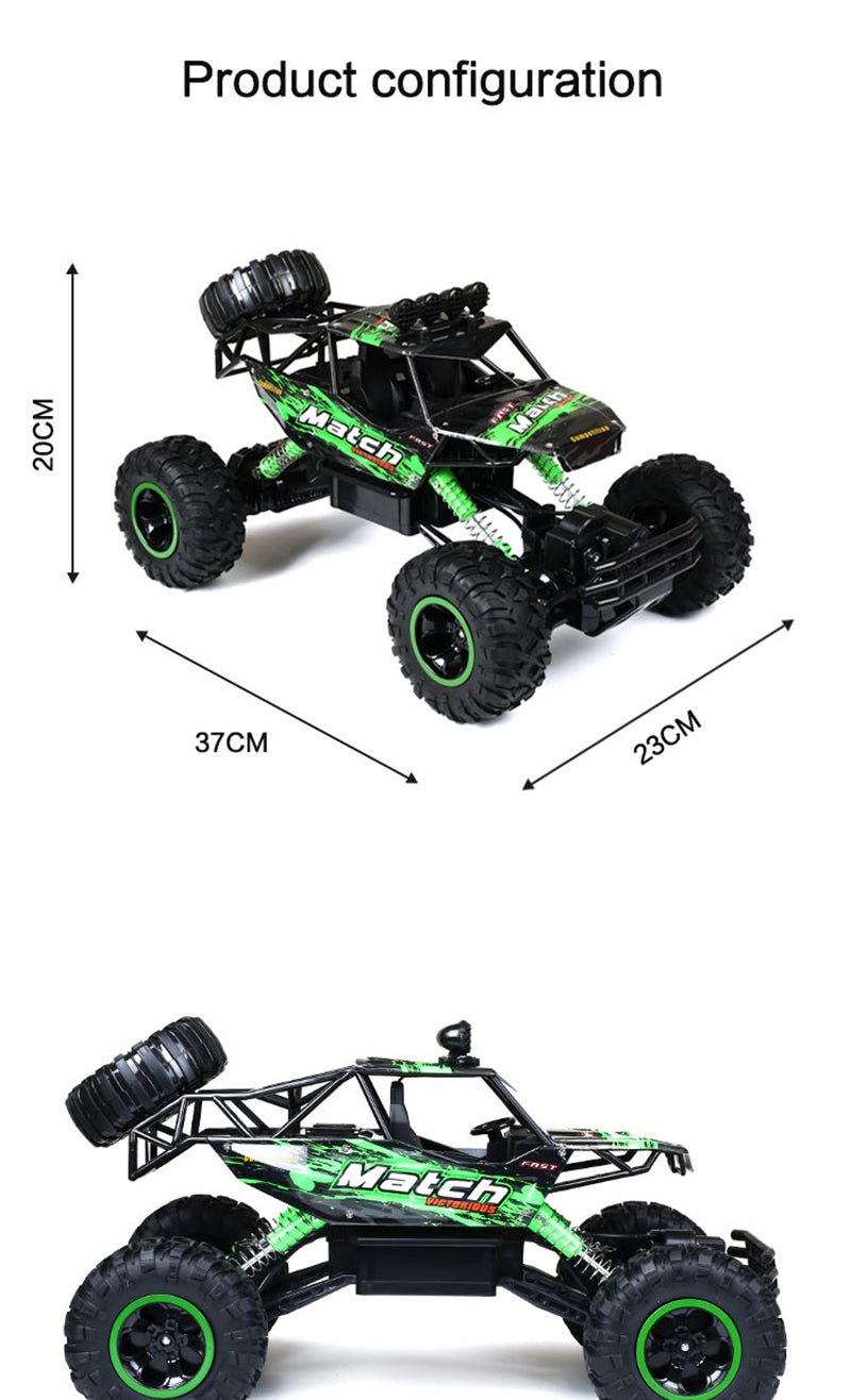 Durable RC Monster Truck with Shockproof Suspension
