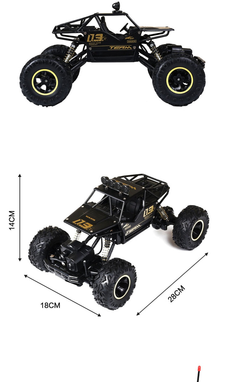 Durable RC Monster Truck with Shockproof Suspension