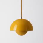 Scandinavian Half Circle Pendant Light Modern Colour Accent Lamp