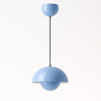 Scandinavian Half Circle Pendant Light Modern Colour Accent Lamp