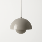Scandinavian Half Circle Pendant Light Modern Colour Accent Lamp