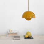 Scandinavian Half Circle Pendant Light Modern Colour Accent Lamp