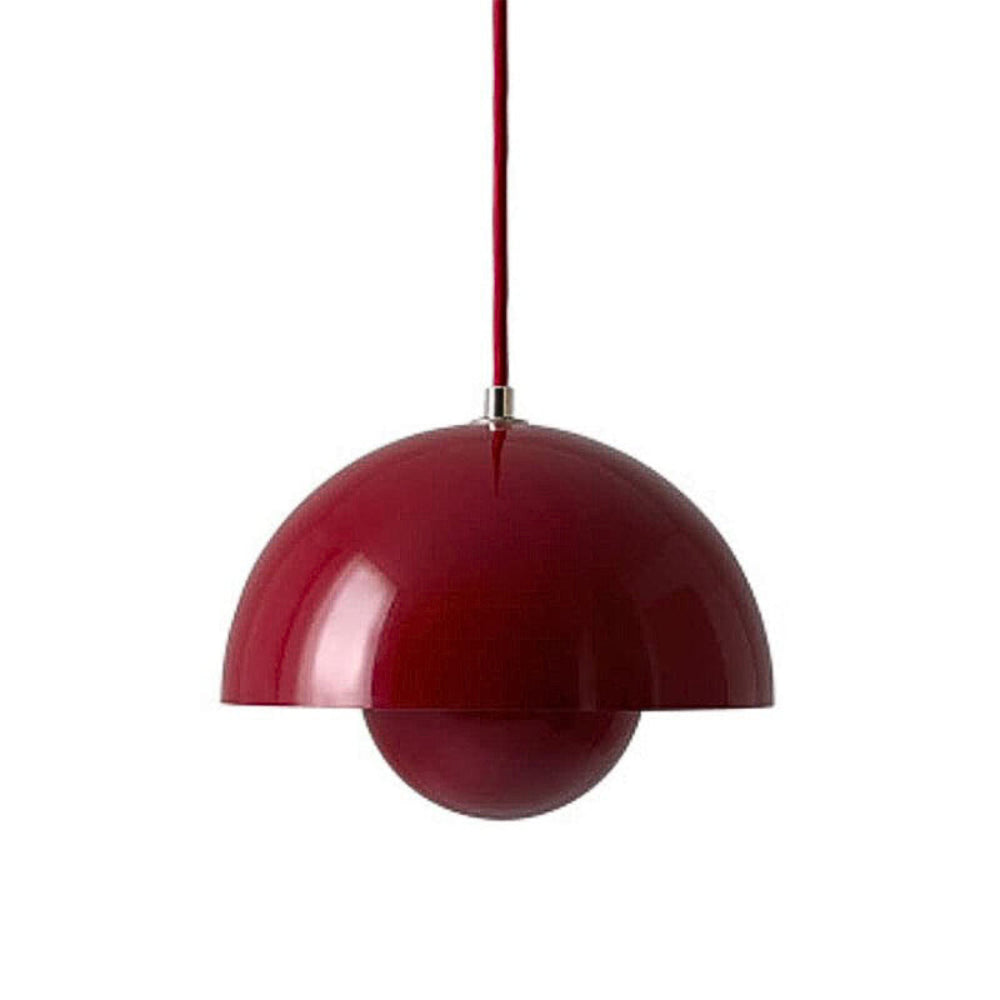 Scandinavian Half Circle Pendant Light Modern Colour Accent Lamp