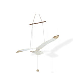 Coastal Drift Wooden Gull Ornament