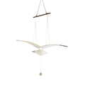 Coastal Drift Wooden Gull Ornament
