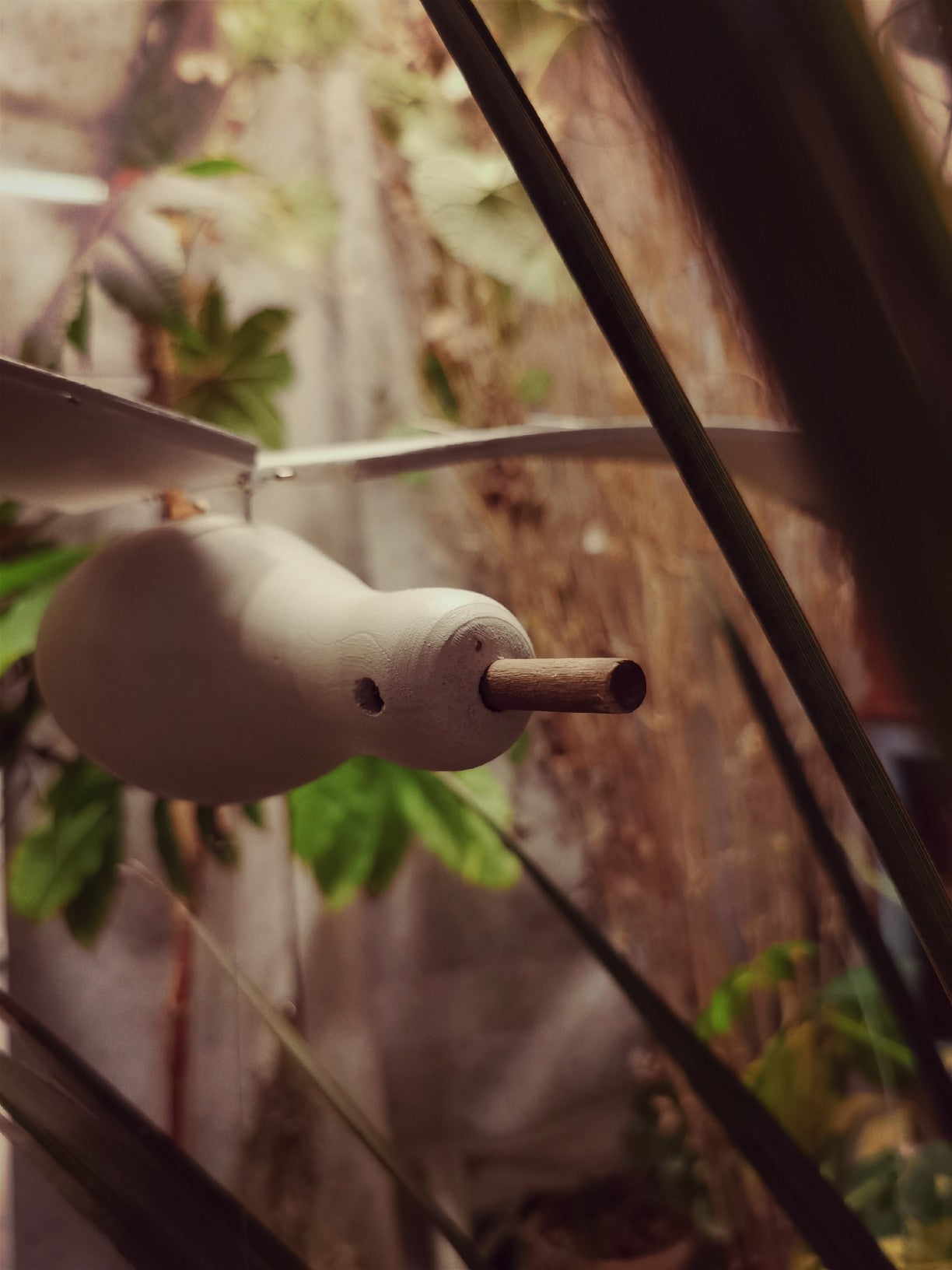 Coastal Drift Wooden Gull Ornament