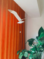 Coastal Drift Wooden Gull Ornament