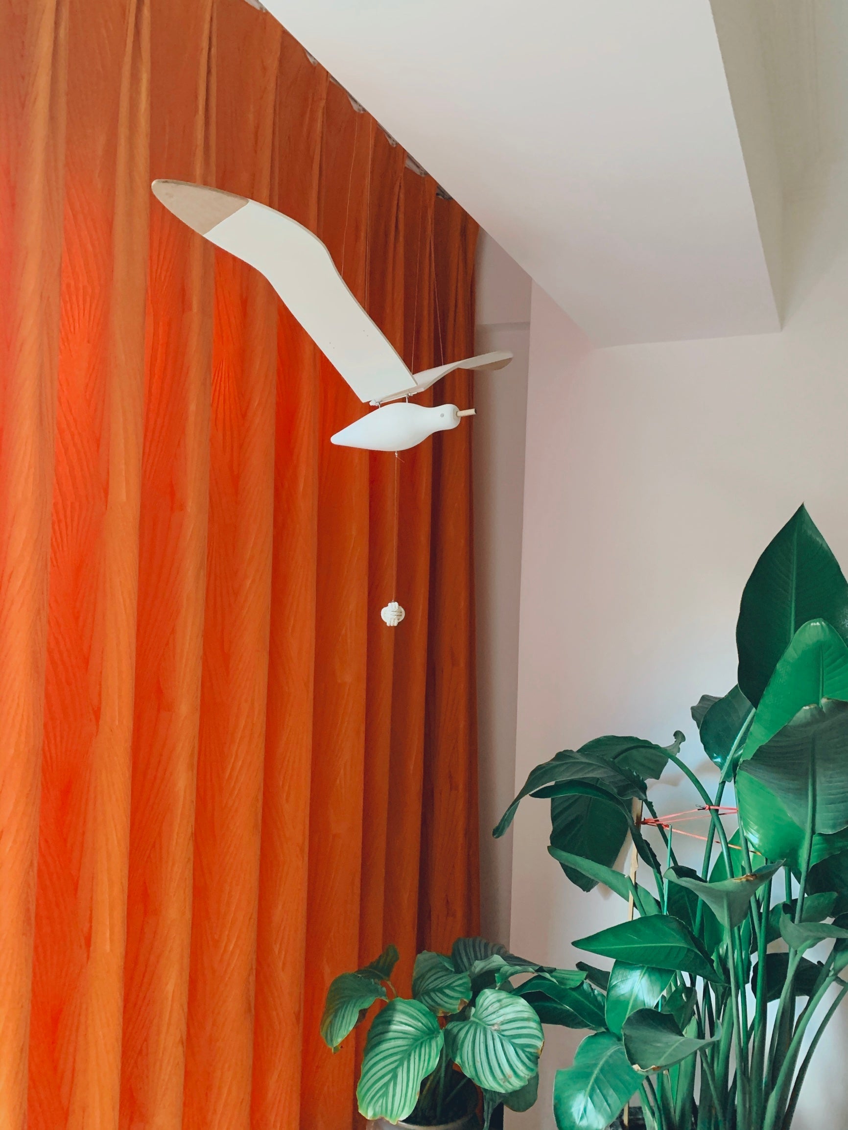 Coastal Drift Wooden Gull Ornament