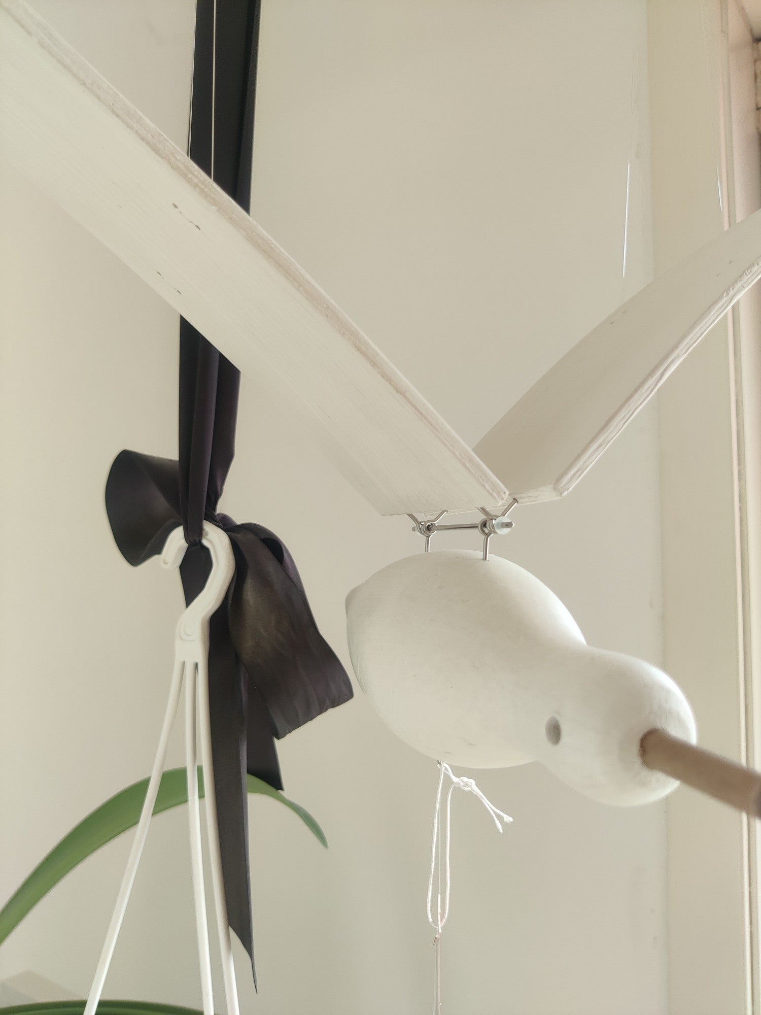 Coastal Drift Wooden Gull Ornament