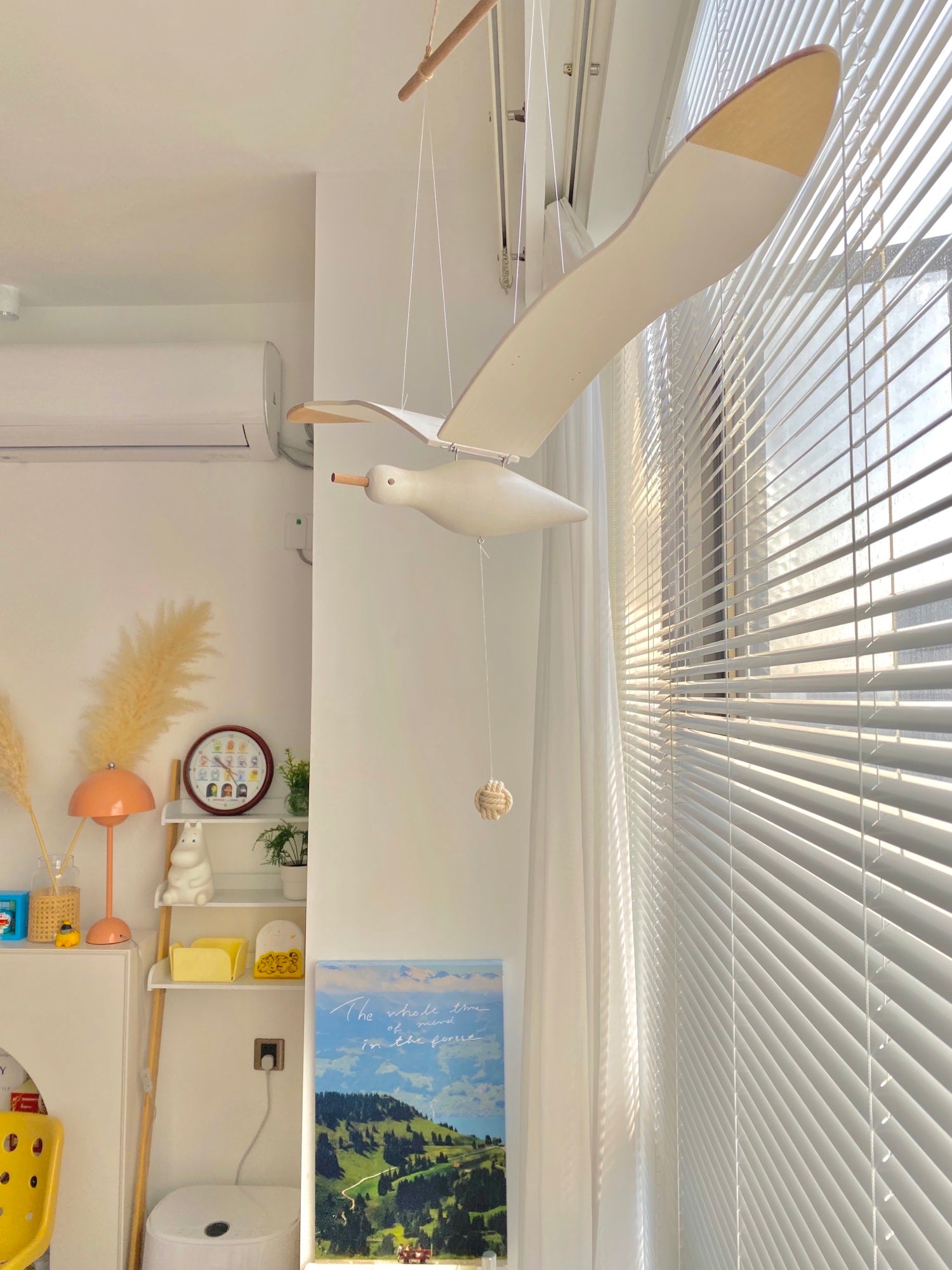 Coastal Drift Wooden Gull Ornament