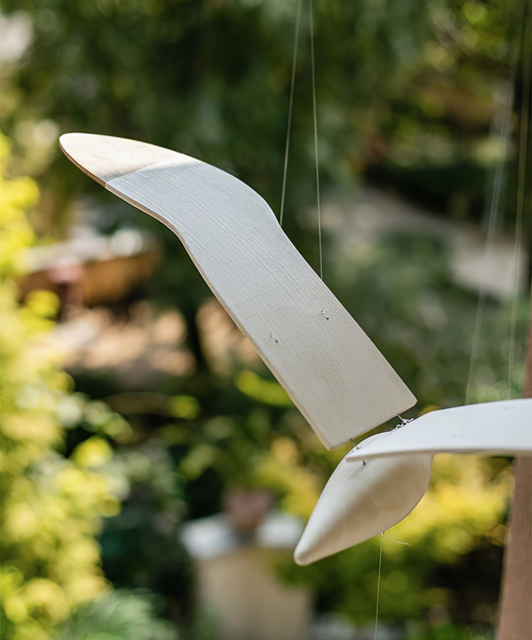 Coastal Drift Wooden Gull Ornament