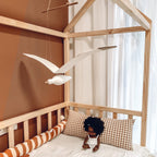 Coastal Drift Wooden Gull Ornament