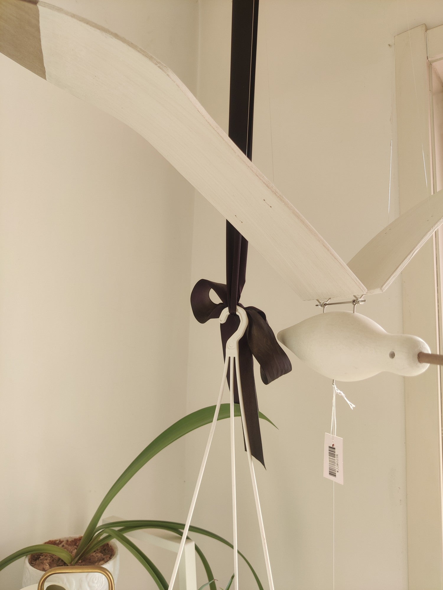 Coastal Drift Wooden Gull Ornament