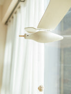 Coastal Drift Wooden Gull Ornament
