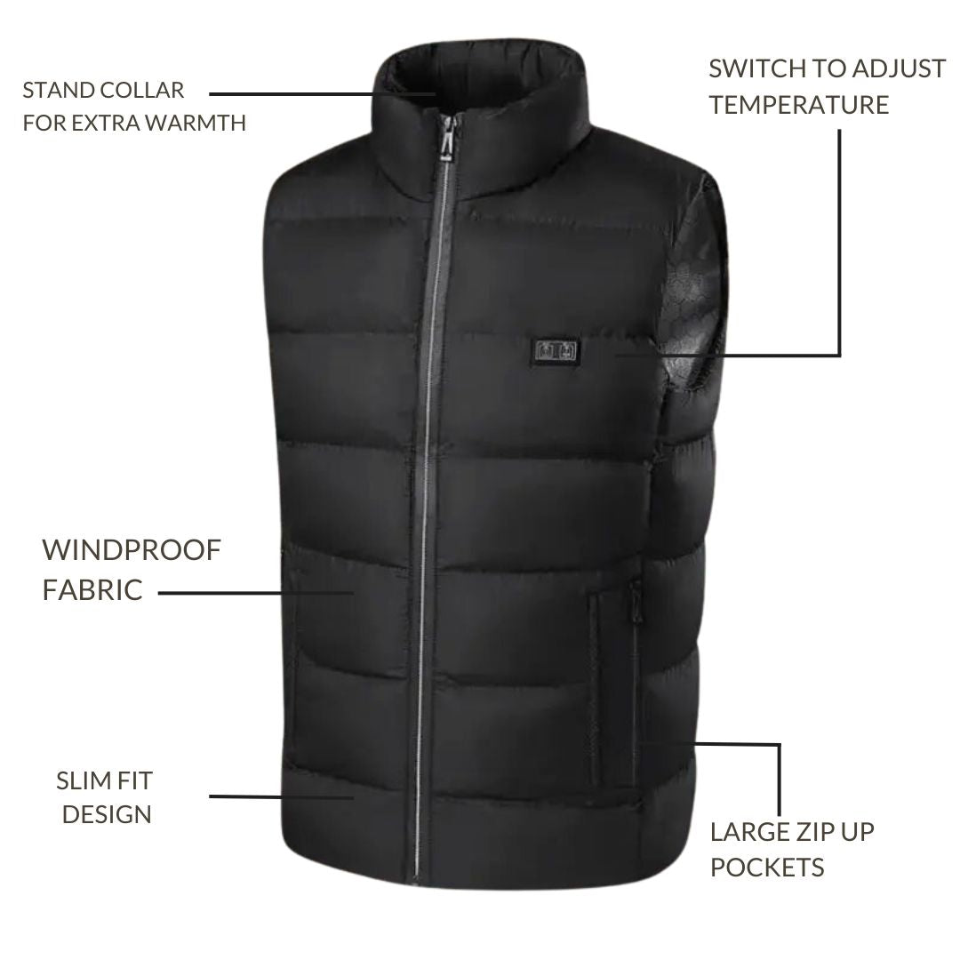 Portable Heated Vest for All‑Season Comfort