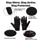 Heated Gloves Electric Touchscreen Waterproof Winter Outdoor - Image 8